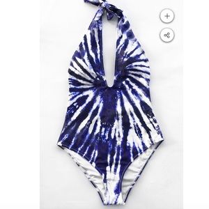 Cupshe tie dye one piece swimsuit ✌🏼